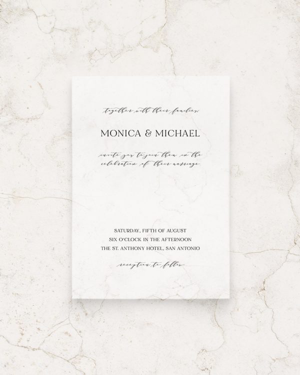 Mel Wedding Invitation